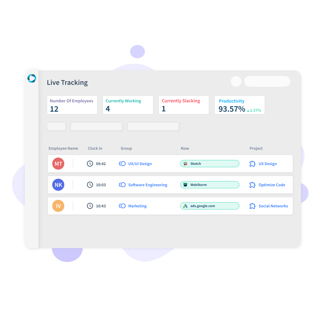 employees tracking app
